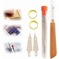 thumbnail image 7 of 2025 New Big Eye Steel Sewing Needles Kit, 37Pcs Sewing Tool Set Fix Anything Anytime Portable Beginner-Friendly, Upgrade Needle Thread Hand DIY Embroidery Crafting Kit Tool (34Pcs), 7 of 7