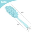 thumbnail image 5 of EEEkit Long Handle Loofah Sponge Back Scrubber, Mesh Body Back Exfoliating Shower Brush for Men and Women, 5 of 7