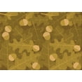thumbnail image 1 of Ahgly Company Machine Washable Indoor Rectangle Transitional Dark Bisque Brown Area Rugs, 4' x 6', 1 of 7