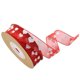 thumbnail image 2 of 1 rollo de cinta de poliéster de 10 m con estampado de corazones para envolver regalos de San Valentín (modelo 8), 2 of 5