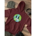 thumbnail image 3 of Worried World Toon Style Hoodie Men -Image by Shutterstock, Male 3X-Large, 3 of 4