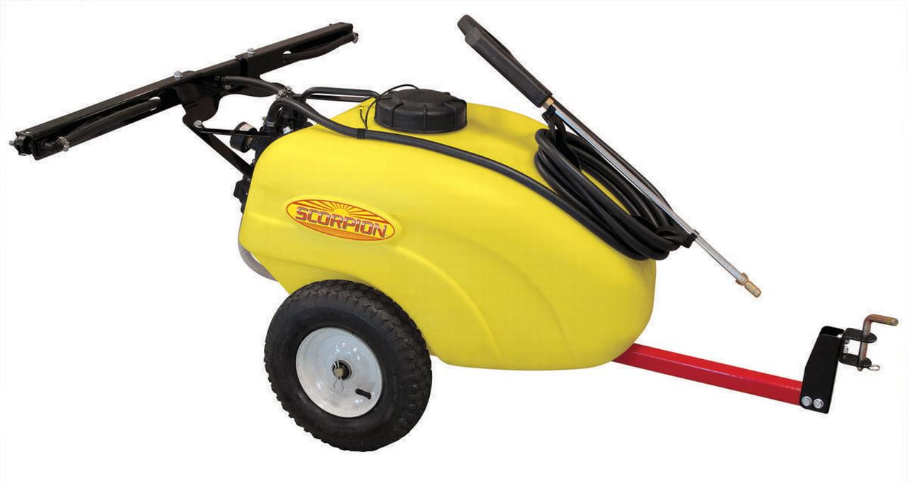 AG South Gold SC15-TRLNS Tow Behind Sprayer, 20gal Polyethylene Tank, 60 psi by AG SOUTH