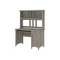 thumbnail image 1 of Bush Furniture Salinas Small Computer Desk with Hutch, Driftwood Gray, 1 of 11