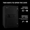 thumbnail image 5 of TigerKing 4.0 Cu ft Fireproof Safe Box with Digital Keypad Lock, Steel Security Box for Home Office Money Documents, 5 of 7