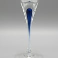 thumbnail image 3 of Orrefors Crystal Intermezzo Blue Flute Champagne Glass, 3 of 6