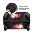thumbnail image 4 of Lsque Colorful Skull Printed Luggage Cover, Travel Luggage Protector,Scratch and Dirt Resistant, Fits 18-32 Inch Luggage - X-Large, 4 of 9