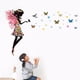 thumbnail image 2 of Vinil Decorativo Dara Baby Hada de Pie con Mariposas VinDe026, 2 of 5
