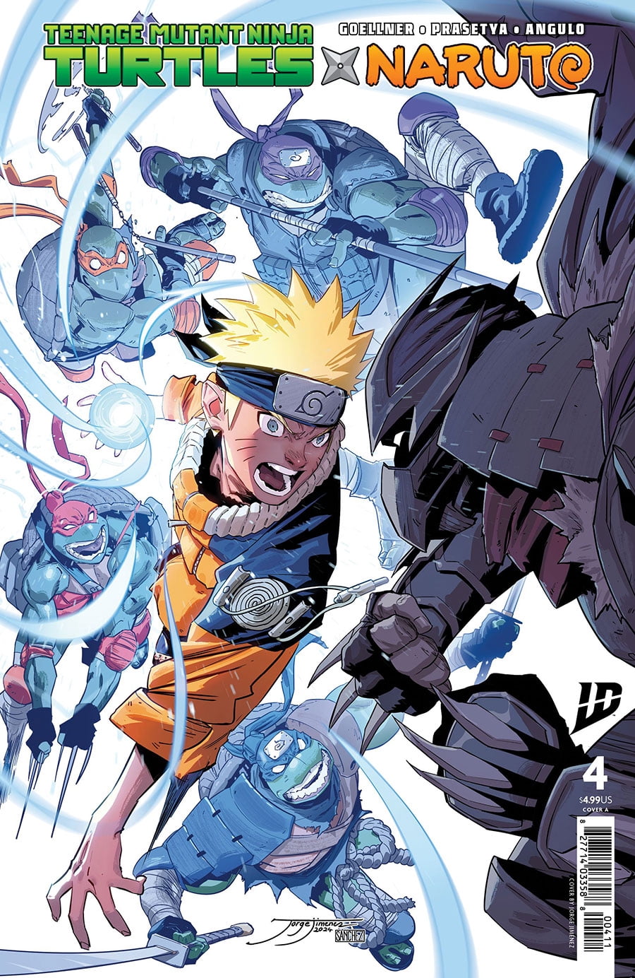 Teenage Mutant Ninja Turtles x Naruto Walmart Exclusive (Paperback