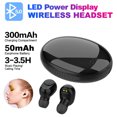 thumbnail image 4 of Wireless Earbuds 75hrs Bluetooth 5.3 Headphone Sport, 2025 Bluetooth Earbuds Stereo Deep Bass Over Ear Bud with Earhooks, ENC Noise Cancelling Mic, IPX7 Waterproof Earphone,Black, 4 of 4