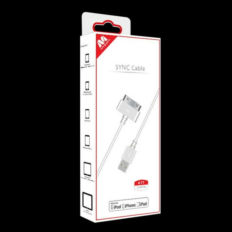 Charger + Cable for iPhone 4, iPhone 4S, iPad1, iPad2, iPad 3