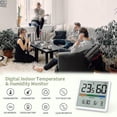 thumbnail image 3 of Termómetro digital, portátil para interiores, con alta, 3 of 4