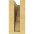 thumbnail image 4 of 3"W x 6"D x 6"H Classic Ridgewood Rough Cedar Woodgrain TimberThane Corbel, Primed Tan, 4 of 6
