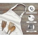 thumbnail image 2 of Adjustable Bib Apron with Pockets for Kitchen Use, 2 Pack, Black, 2 of 5