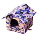 thumbnail image 3 of Casa para gatos al aire libre, nido para gatos, cama para dormir, cueva extraíble, cama para dormir para mascotas, parque, patio, cachorros, gatitos o 35cmx30cmx35cm Yinane Casas para gatos, 3 of 8