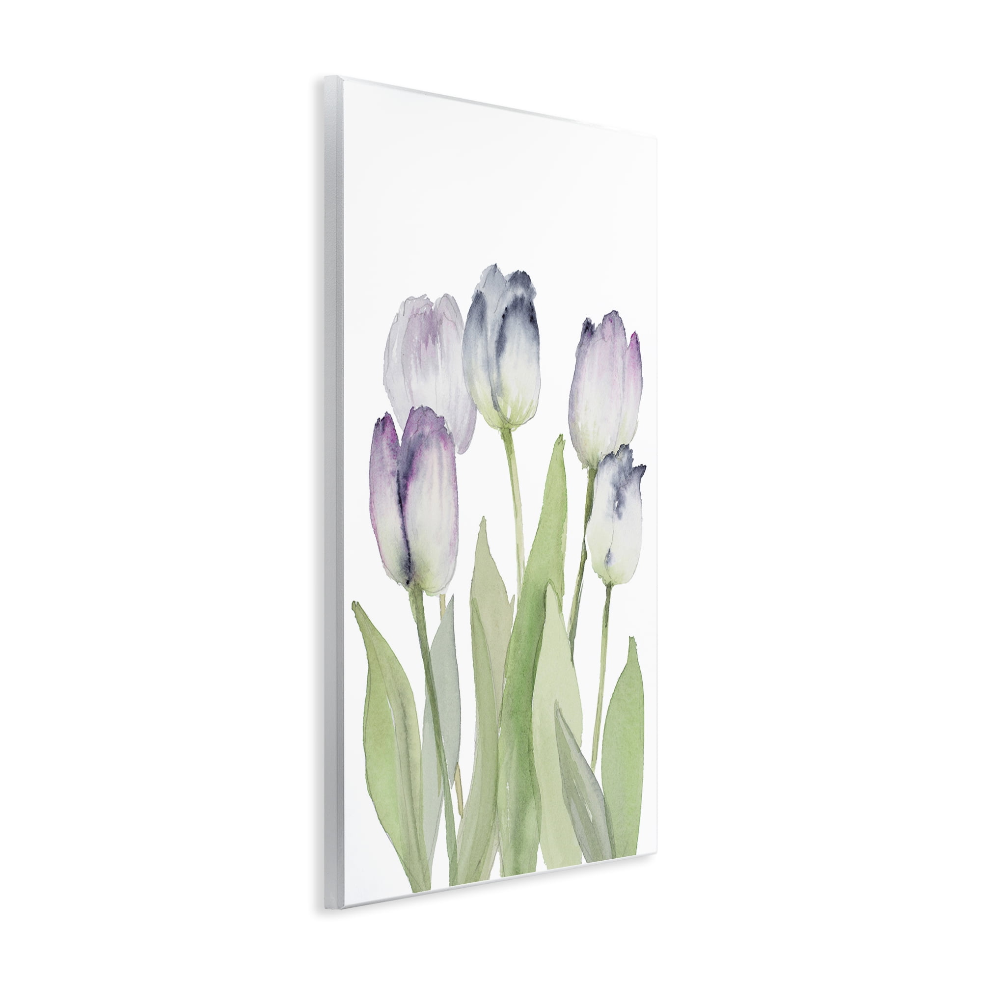 Stupell Industries Soft Garden Tulips Botanical & Floral Painting Unframed Art Print Wall Art, 13 x 19