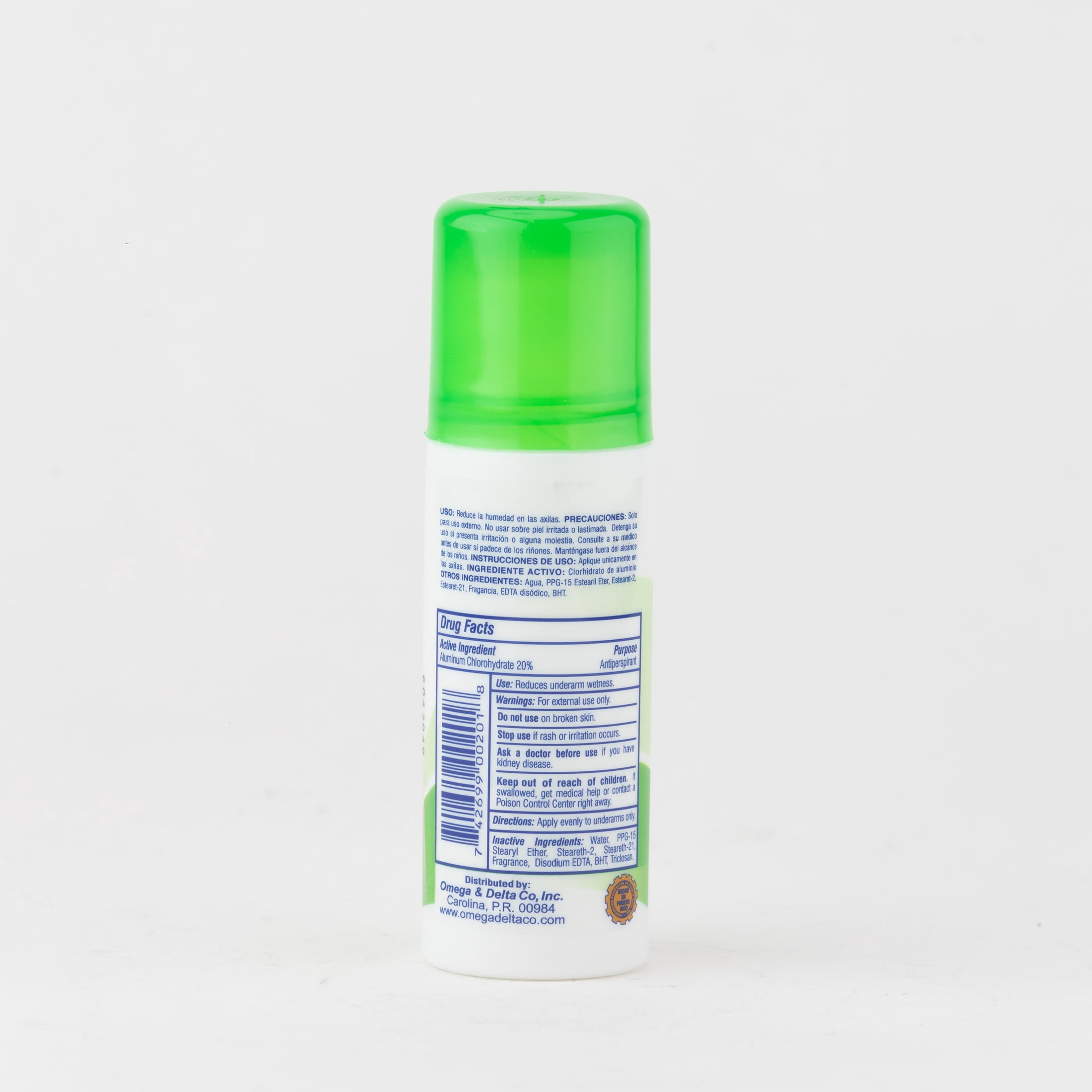 (2 pack) Odorono Original Roll on Deodorant & Anti-Perspirant 2.5 oz