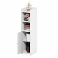 thumbnail image 4 of Furinno FULDA 5-Tier Narrow AdJUSTable Shelves Bathroom Cabinet White, 4 of 6