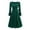 Green, variant on Busydd Womens Dresses Trendy Solid Color Holiday Party Christmas Dress Long Sleeve Square Neck Tunic Women's Cocktail Dresses L