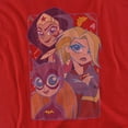 thumbnail image 2 of DC Superhero Girls Dont Box Us in Women's T Shirt, Red, 2X-Large, 2 of 6