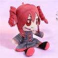 thumbnail image 3 of Genérico Muñeca de Peluche Kasan Teto Vocaloid Cabello Rojo con Uniforme Pop Anime Kawaii Tamaño 20 cm, 3 of 6
