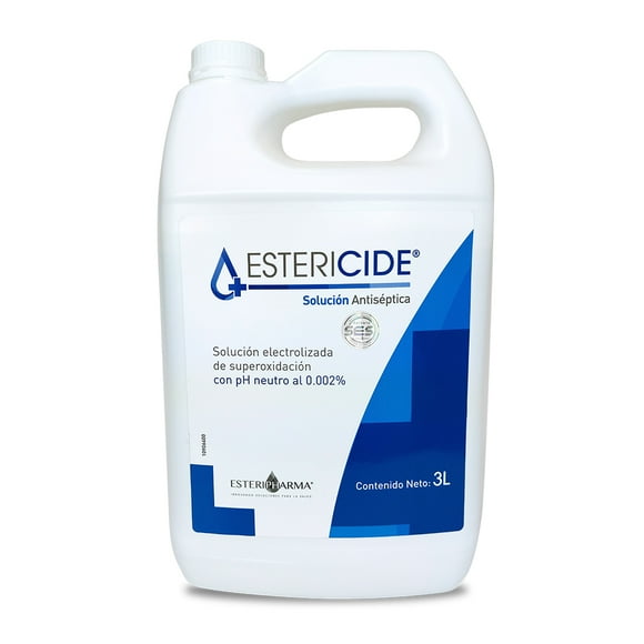 Solución Antiseptica Estericide De Amplio Espectro 3 Litros