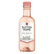Sutter Home Pink Moscato California Pink Wine, 4 Pack, 187 ml Bottles, 10% ABV