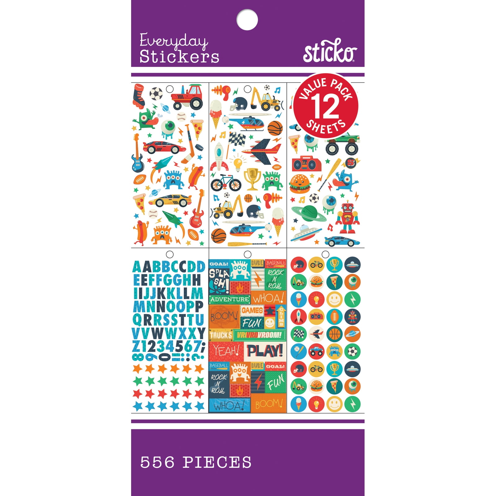 Create 365 Planner Stickers 5 Sheets/Pkg Good Food 673807993037