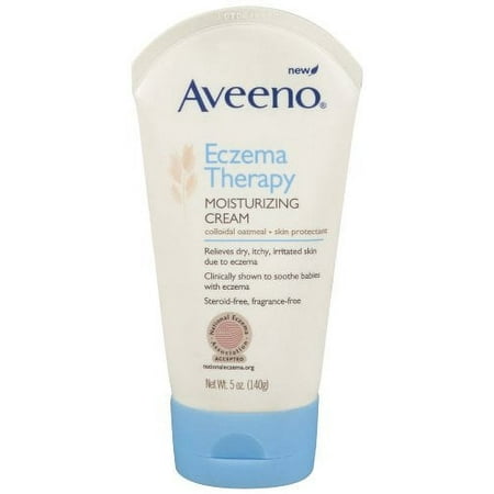Aveeno Eczema Therapy Moisturizing Cream, 5 Ounce