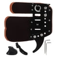 thumbnail image 2 of Archery Finger Guard, Archery Protective Gear Double Layer Leather Sweat Resistant  Comfortable  for Shooting M, 2 of 8