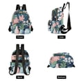 thumbnail image 4 of FORMRS Mini Backpack Purse for Women Quilted Travel Daypack Casual Shoulder Bag, Pink Flowers, 4 of 7