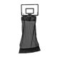 thumbnail image 3 of Bolsa de lavandería colgante para puerta, organizador de ropa sucia de gran capacidad, de malla. Negro, 3 of 9