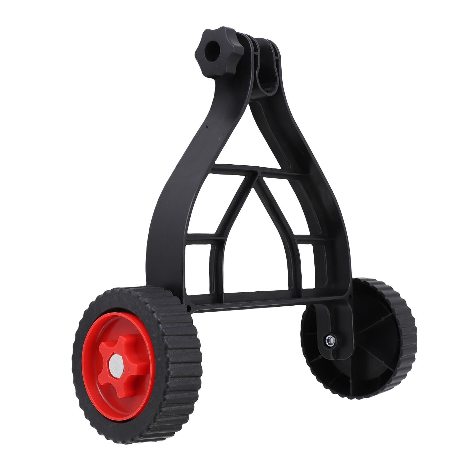 Grass Trimmer Support Wheel, String Trimmer Wheel Attachment Stable Metal Adjustable  for Garden