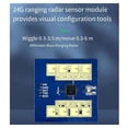 thumbnail image 2 of New LD2411S Smart Home 5V 50mA High Performance 24GHz Motion / Mini Motion Human Sensing Distance Sensor Module,1 set of Human body sensing module,Blue, 2 of 8