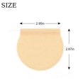 thumbnail image 2 of Tutuviw 100Pcs Tea Filter Bag Empty Loose Leaf Tea Bags 2.95 Inch Disposable Drawstring Round Tea Filter Bags for Tea Coffee Bags, Bath Spice Herbs Brewing Soup Bags(Wood Color), 2 of 7