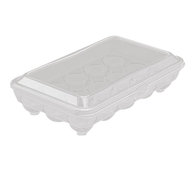 Panxico Liquidation, Boîtes à Ufs, Support à Ufs, Conteneur à Ufs pour Réfrigérateur, 24 Compartiments Boîte de Rangement Transparente de Qualité pour Ufs en Plastique Roulant Organisateur de Panier pour Cuisine Réfrigérateur