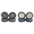 thumbnail image 2 of Tholdsy RCGOFFLOW Llantas duraderas para 1/24 FMS FCX24 Crawler RC accesorios de coche Kits de construcción modelo Negro, 2 of 6