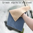 thumbnail image 4 of Lixmnse Double-Sided Suede and Microfiber Car Cleaning Towel for Superior Absorbency and Polishing Beige, 4 of 6