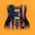 thumbnail image 4 of Wild Bobby Flag Guitar Men Tee, 4 of 4