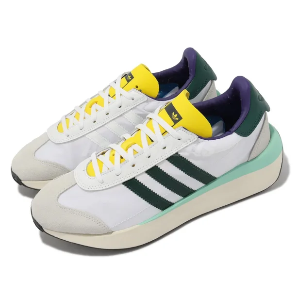 Ad-id-as Originals Country XLG White Green Yellow Men Unisex Casual Shoes IF8118