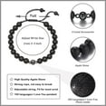 thumbnail image 4 of Mother Daughter/Mother Son/Dad Daughter/Dad Son Bracelets, 100 Languages I Love You Bracelets Mother Daughter Gifts, 4 of 7
