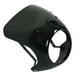 thumbnail image 2 of Carenado protector para faro de motocicleta de 7 pulgadas, universal, para la mayoría de motocicletas, redondo, negro brillante, 2 of 14