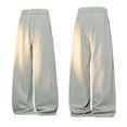 thumbnail image 4 of Sweat Pants for Men Elastic Waist Straight Leg Jogger Sweatpants Men's Running Pants Mens Active Pants, 4 of 4