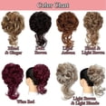 thumbnail image 4 of LAICAIW Chignon Désordonné Pièce de Cheveux 2 Pack, Embouts pour Cheveux Clairsemés, Extension Queue de Cheval, 4 of 7