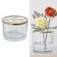 thumbnail image 5 of Florero de cristal transparente para arreglos florales, maceta suculenta de terrario, florero de jardín de primavera, decoración de de oficina en Tapa Irregular 10cm Sunnimix Florero transparente, 5 of 7