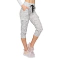 thumbnail image 1 of Joggers Capri Cargo ALWAYS para Mujer en Gris Jaspeado Talla XL, 1 of 6