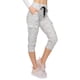 thumbnail image 1 of Joggers Capri Cargo ALWAYS para Mujer en Gris Jaspeado Talla XL, 1 of 6