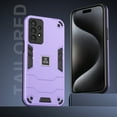 thumbnail image 5 of Allytech Hybrid Protective Case for Samsung Galaxy A13 4G, Camera Screen Protection, Soft TPU Bumper + Hard PC Back Panel Anti-Drop & Anti-Oil Case Cover for Samsung Galaxy A13 4G, Purple, 5 of 7