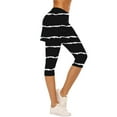 thumbnail image 2 of Plebaso Skirted Leggings for Women High Waist Tennis Golf Skorts Womens Workout Yoga Capris with Skirts, 2 of 6