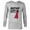 Athletic Heather, variant on Disney Villains Mother Gothel Knows Best - Long Sleeve T-Shirt for Men - Customized-White
