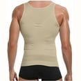 thumbnail image 3 of Meitianfacai Male Shaper Tank Slim Underwaist For Men Body Shaper Compression Shirt, 3 of 6